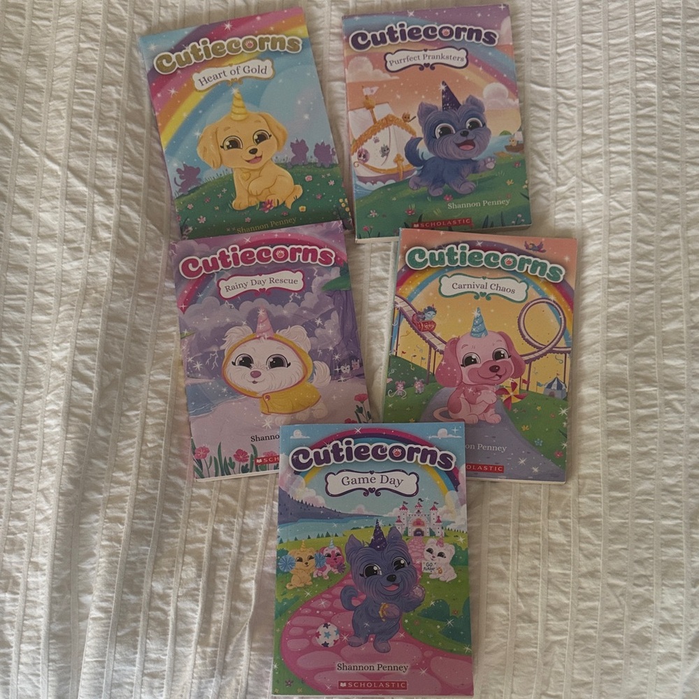 Cutiecorns Children's Book Set